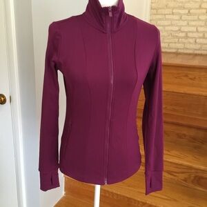 NWT MEMBERS MARK SLIM FIT ZIP UP JACKET